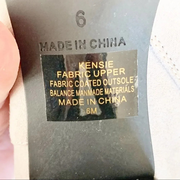 Kaari Blue Kensie Grey Vegan Suede Slouchy High Heel Ankle Boot Size 6‎ Women’s - Picture 7 of 11